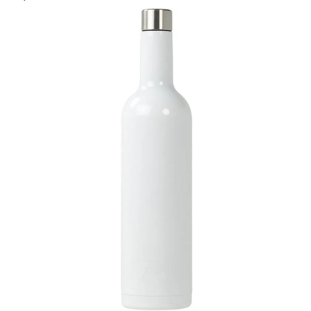 🍧 EUC RTIC Brand Stainless Steel Wine Bottle, 375 mL, White/Silver
